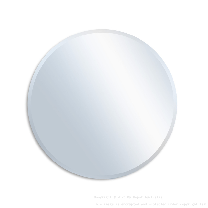 600X600X5mm Orbis Bevel Edge Mirror