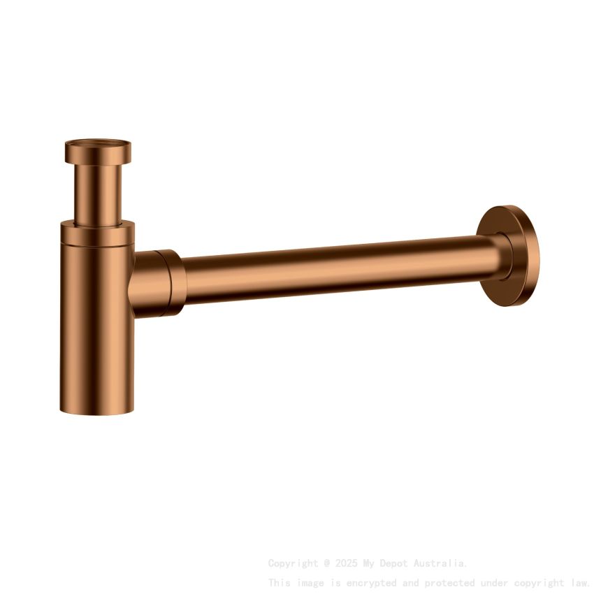 Bottle Trap 32mm Brushed Copper