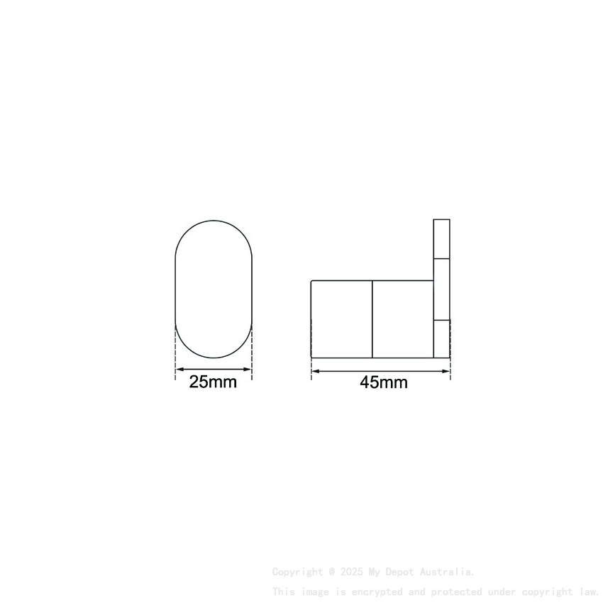 Brushed Nickel Round Robe Hook