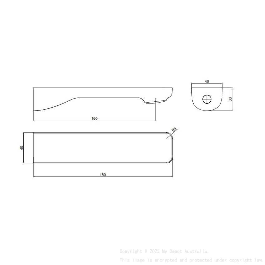 IVANO Series Chrome Bathtub/Basin Wall Spout
