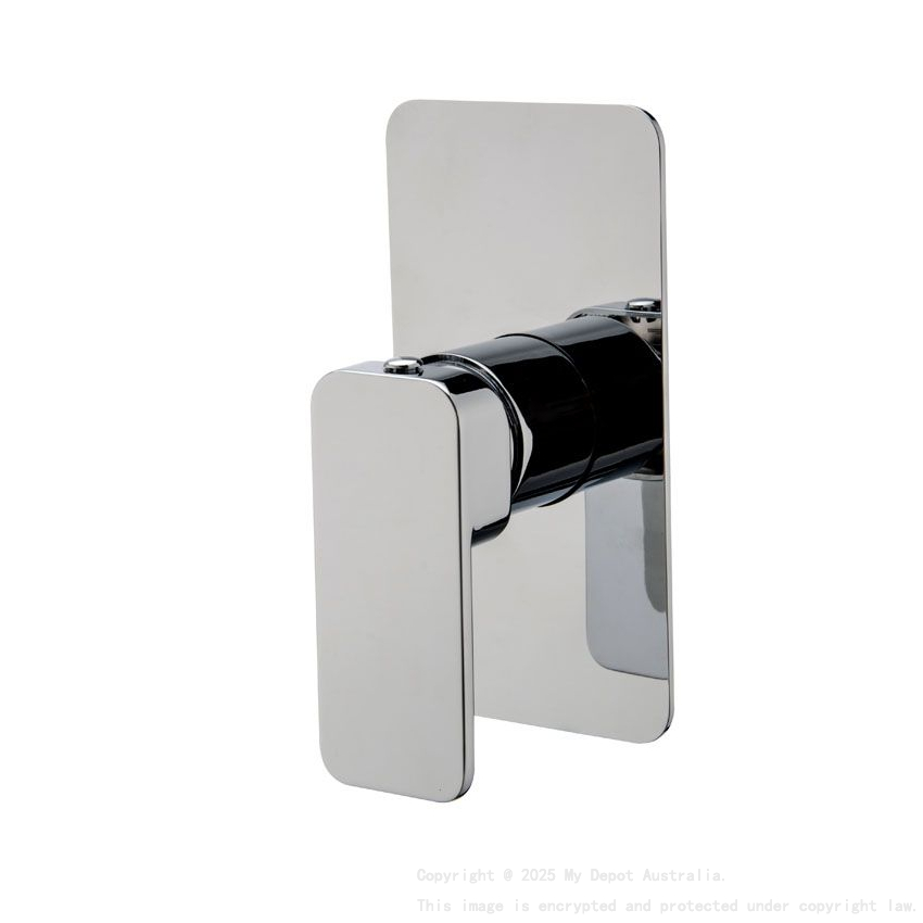 IVANO Series Solid Brass Chrome Shower/Bath Wall Mixer