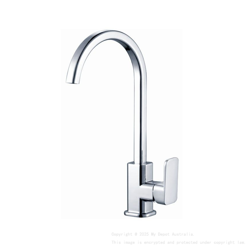 IVANO Series Chrome Square Kitchen Mixer