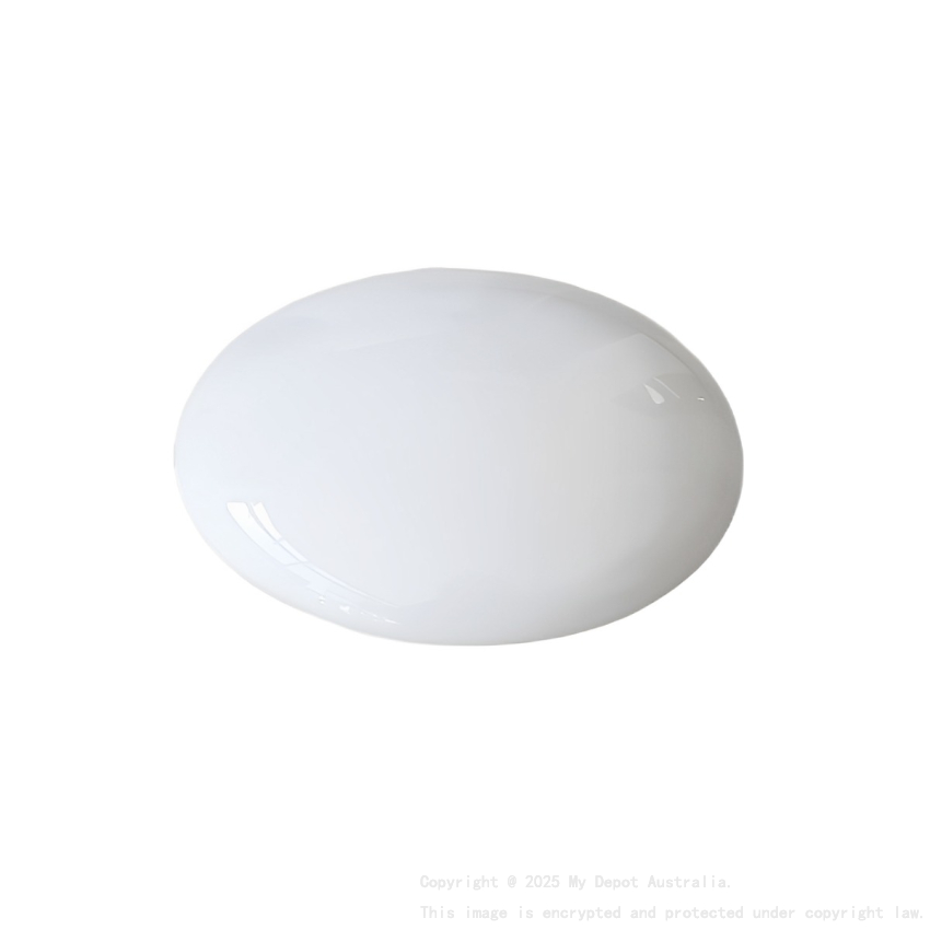 Ceramic Basic Pop-up Waste Cap Gloss White