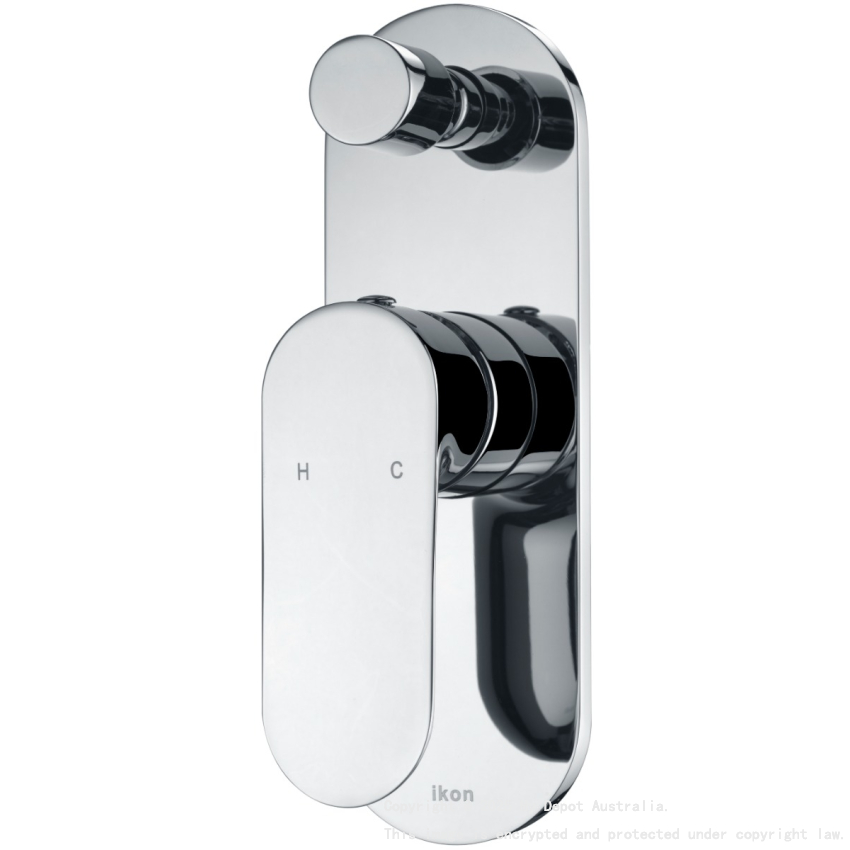 Banda Wall Mixer with Diverter  Chrome