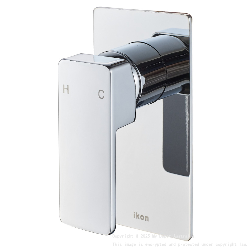 Ceram Wall Mixer Chrome