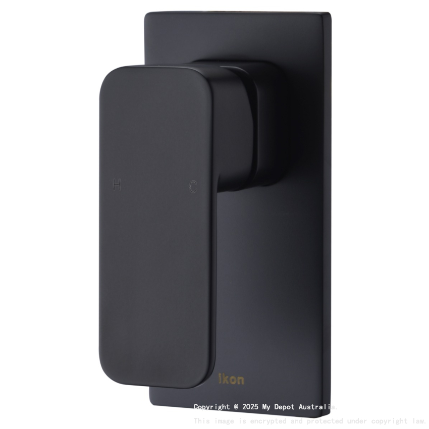 Seto Wall Mixer with Diverter Matt Black