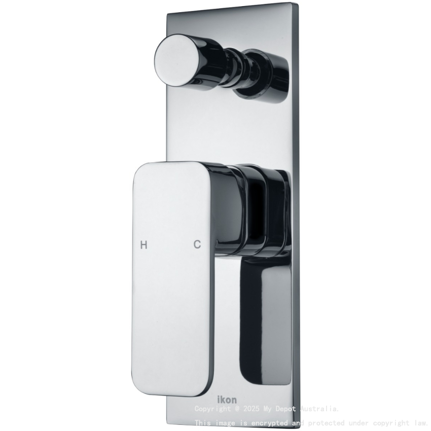 Seto Wall Mixer with Diverter Chrome
