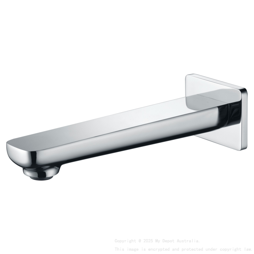 Seto Bath Spout Chrome
