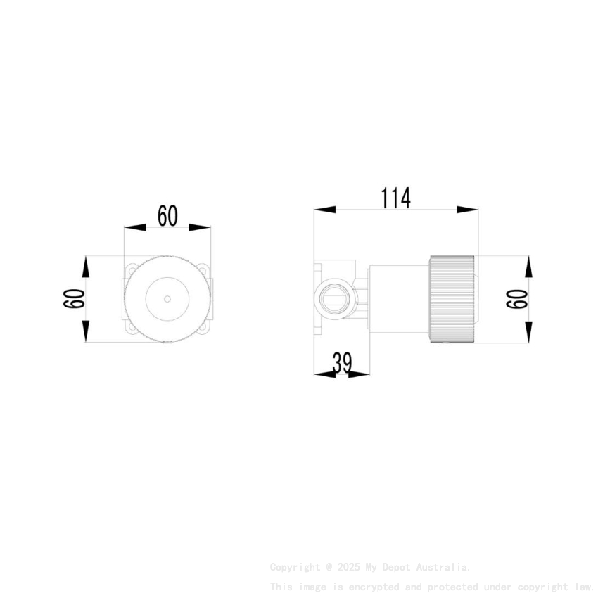 Soko Wall Mixer Set Gunmetal