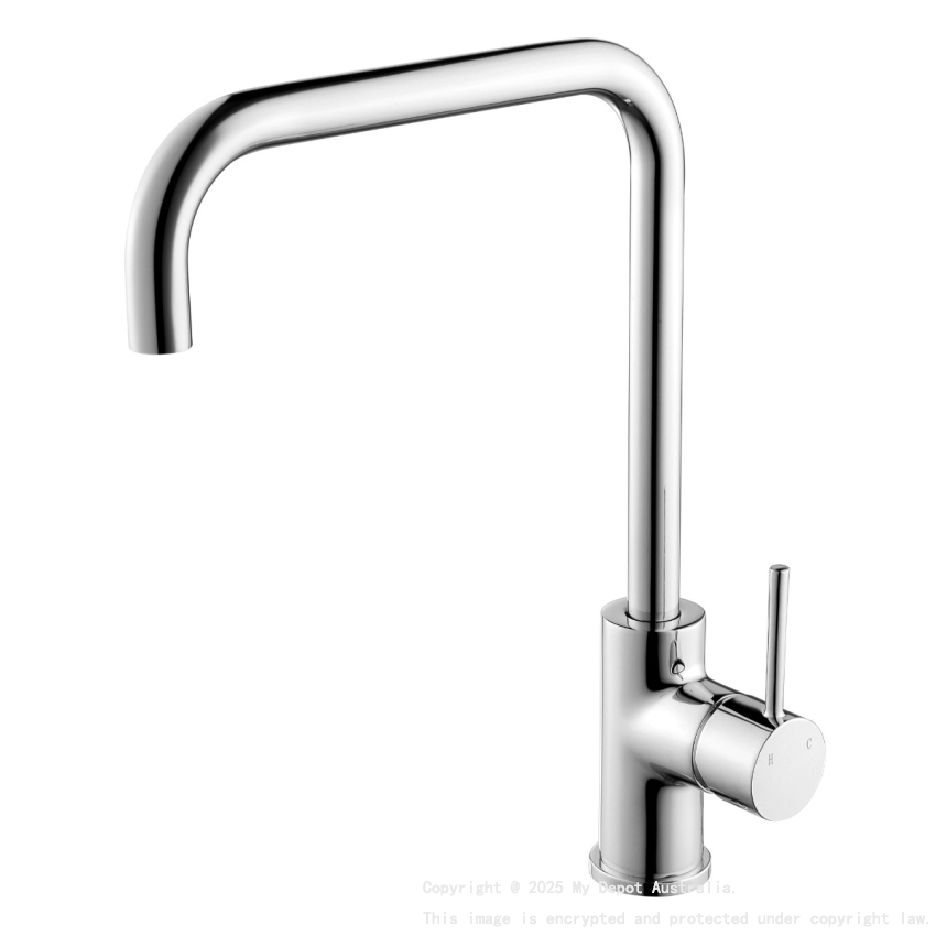 Hali Square Neck Sink Mixer Chrome