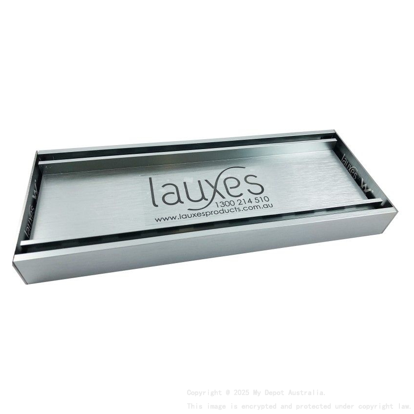 300-5600mm Chrome Tile Insert Shower Floor Grate Waste Drain