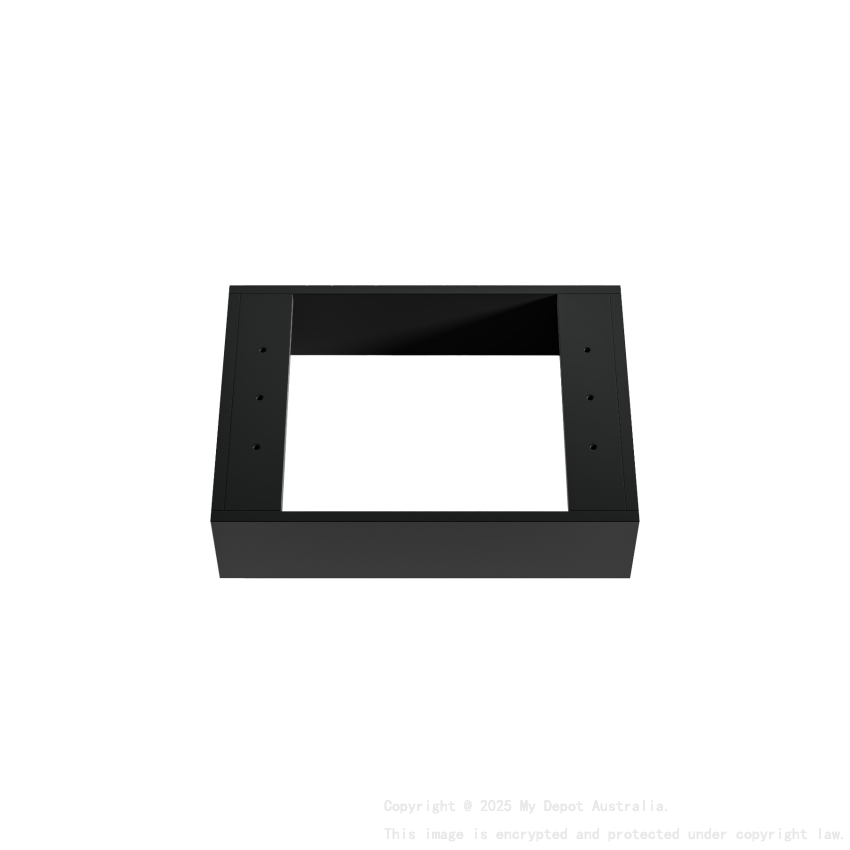 590X435X150 Matte Black Kickboard