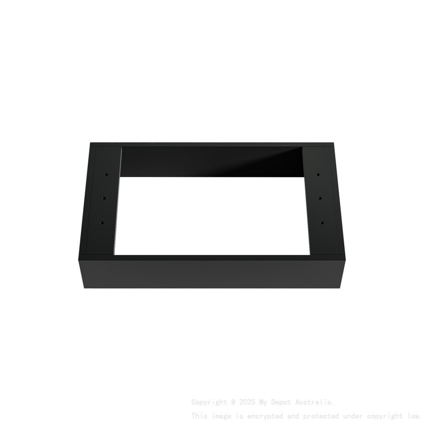 740X435X150 Matte Black Kickboard