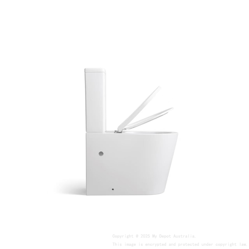 Acadia Full Rimless Flush Pan