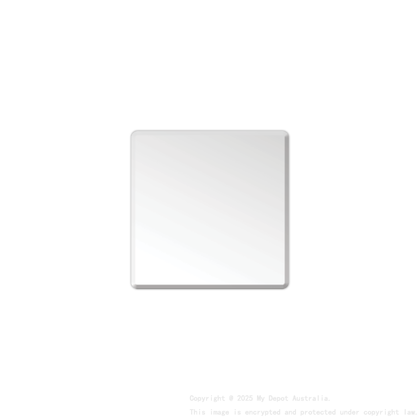 750X750X5mm Recta Bevel Edge Mirror