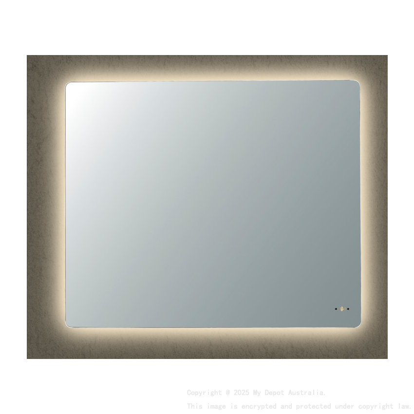 750*600mm Recta LED Back Lit Pencil Edge Mirror