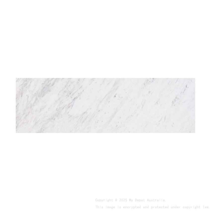 1505X465X18mm Carrara White Marble Stone