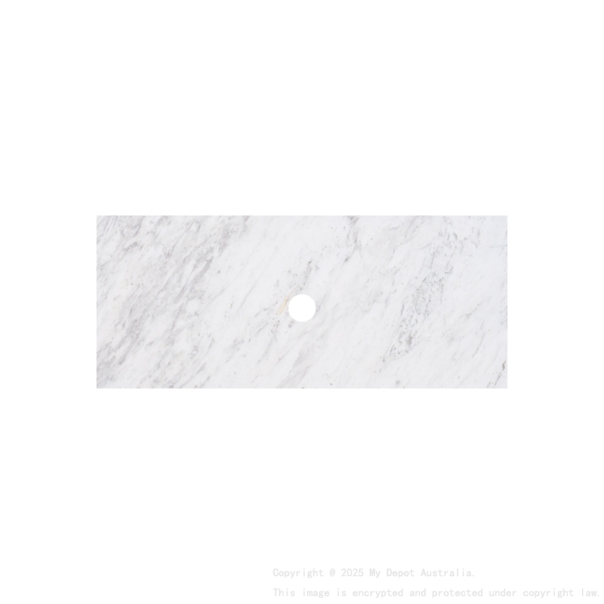 755X465X18mm Carrara White Marble Stone Top