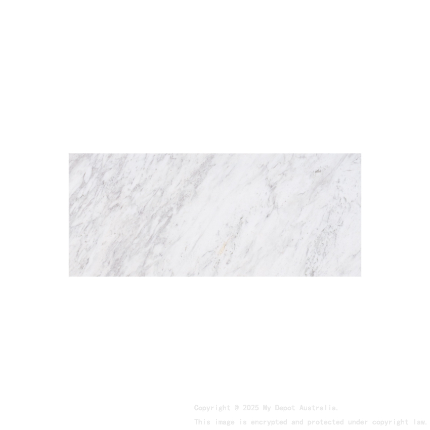 905X465X18mm Carrara White Marble Stone Top