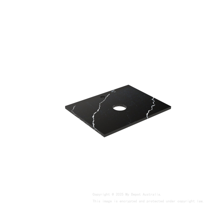 605X465X20mm Calacatta Night (WG485)Zero Silica Engineer Stone Top