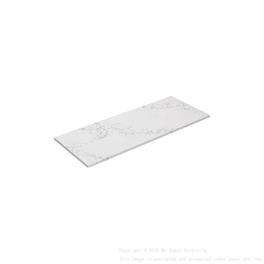 1205X465X20mm Calacatta White (WG486) Zero Silica Engineer Stone Top