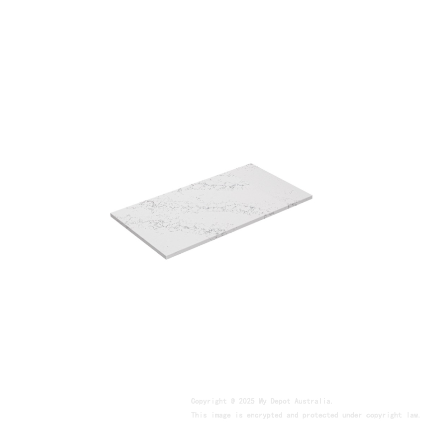 905X465X20mm Calacatta White (WG486) Zero Silica Engineer Stone Top