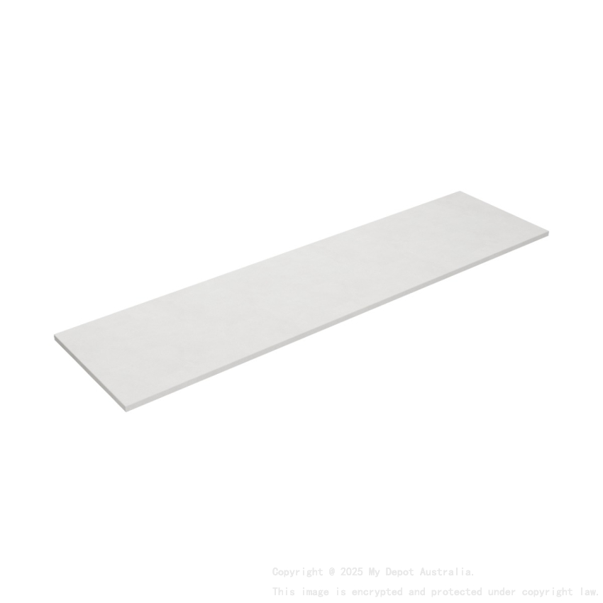 1805X465X12mm Matte White Solid Surface Blanco Stone Top