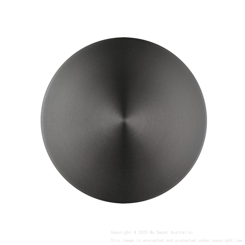 Nova Sink Waste Cap Diamond Black