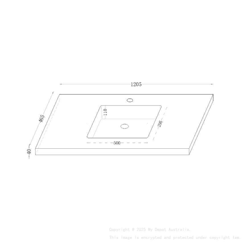 1200x460x190mm Carrara White Sintered Stone Seamlessjoined With Fine Ceramic Basin