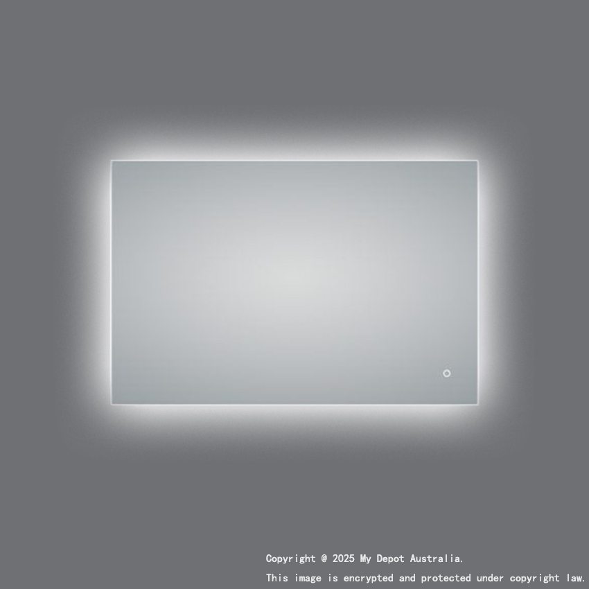 1200*800mm Sharpe Edgd 3 Color Lighting Backlit LED Mirror Touch Sensor Switch Defogger Pad Wall Mounted Vertical or Horizontal