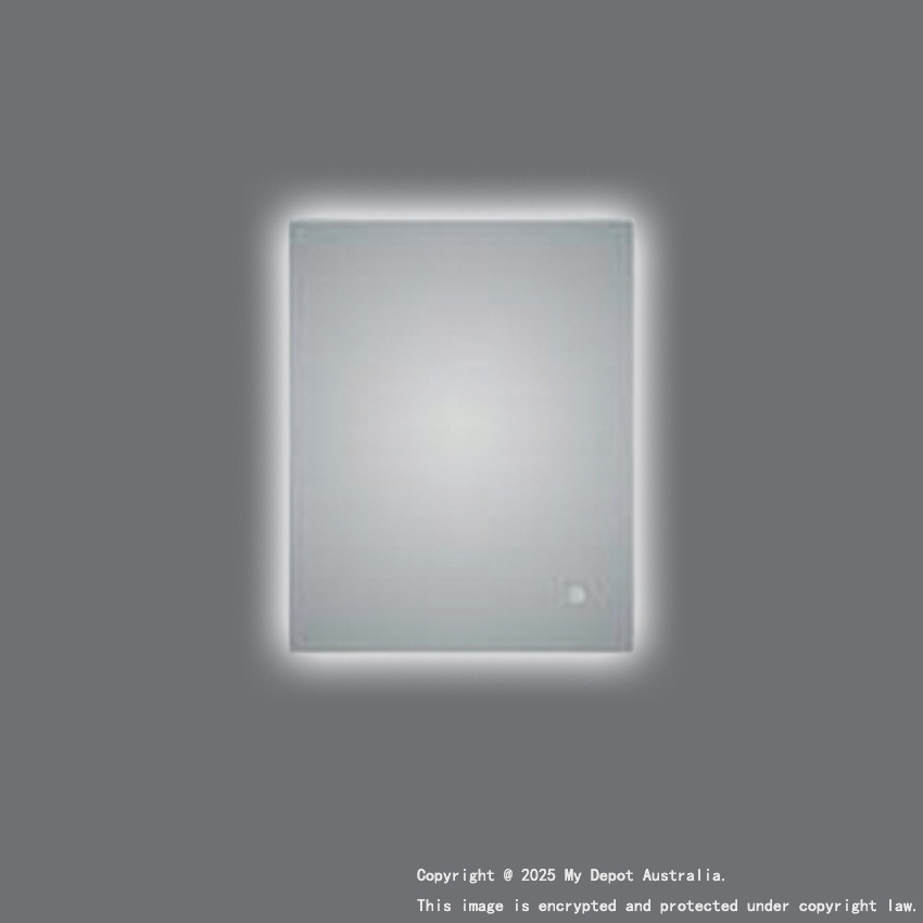 600*750mm Sharpe Edgd 3 Color Lighting Backlit LED Mirror Touch Sensor Switch Defogger Pad Wall Mounted Vertical or Horizontal