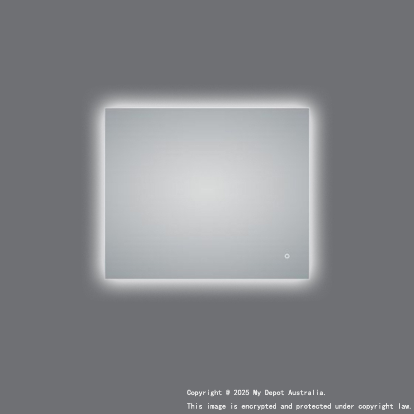 900*750mm Sharpe Edgd 3 Color Lighting Backlit LED Mirror Touch Sensor Switch Defogger Pad Wall Mounted Vertical or Horizontal