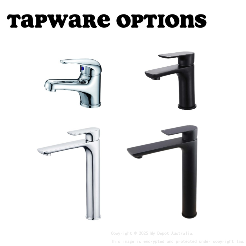 900mm Dark Oak MDF Wall Hung Bathroom Floating Vanity Right Drawers Cabinet Only