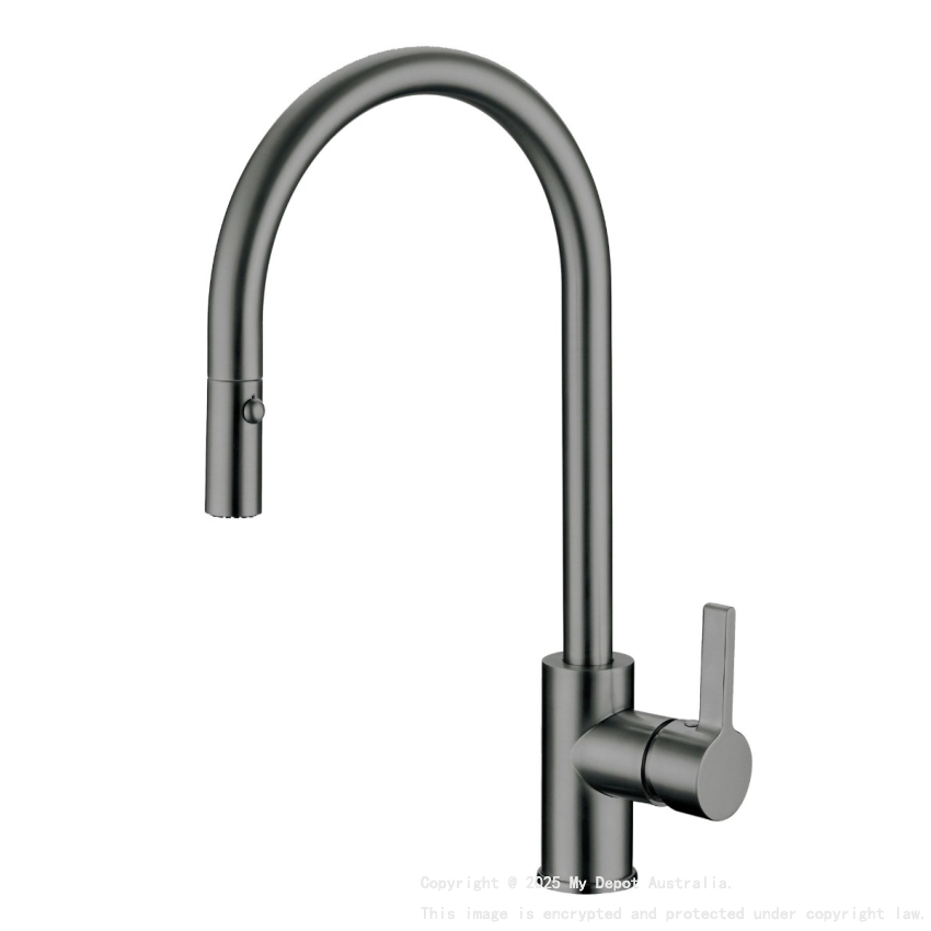 Otus New Pull Out Sink Mixer Gun Metal