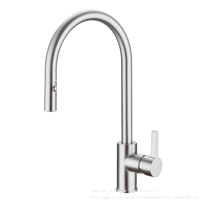 Otus Pull Out Sink Mixer Chrome