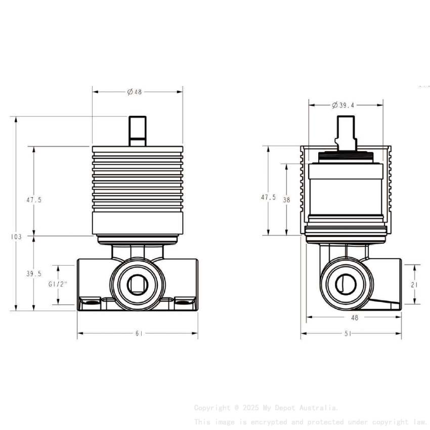 Sora SS Wall Mixer In Rough-In Body