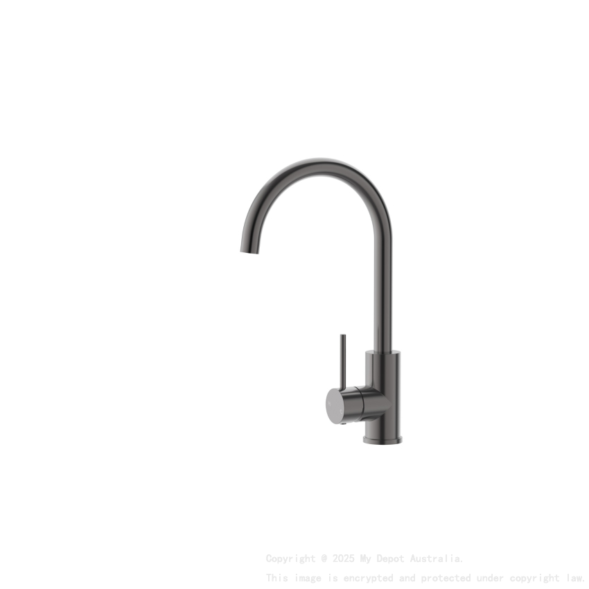 Otus Slimline SS Sink Mixer in Gun Metal 