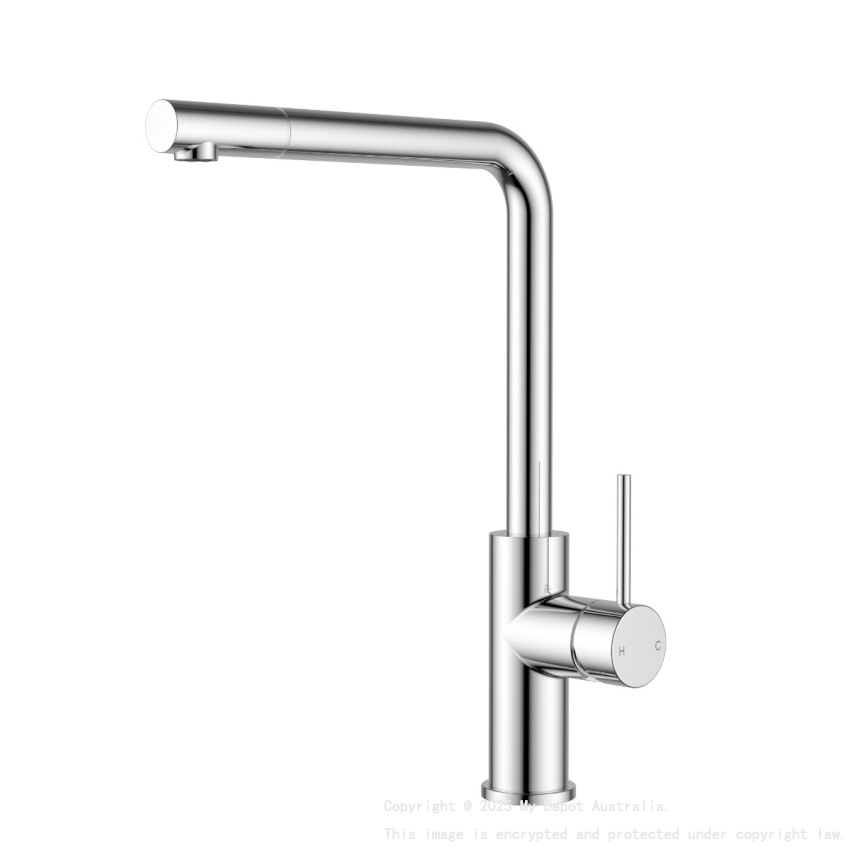 Otus Slimline SS Pull-Out Sink Mixer Chrome