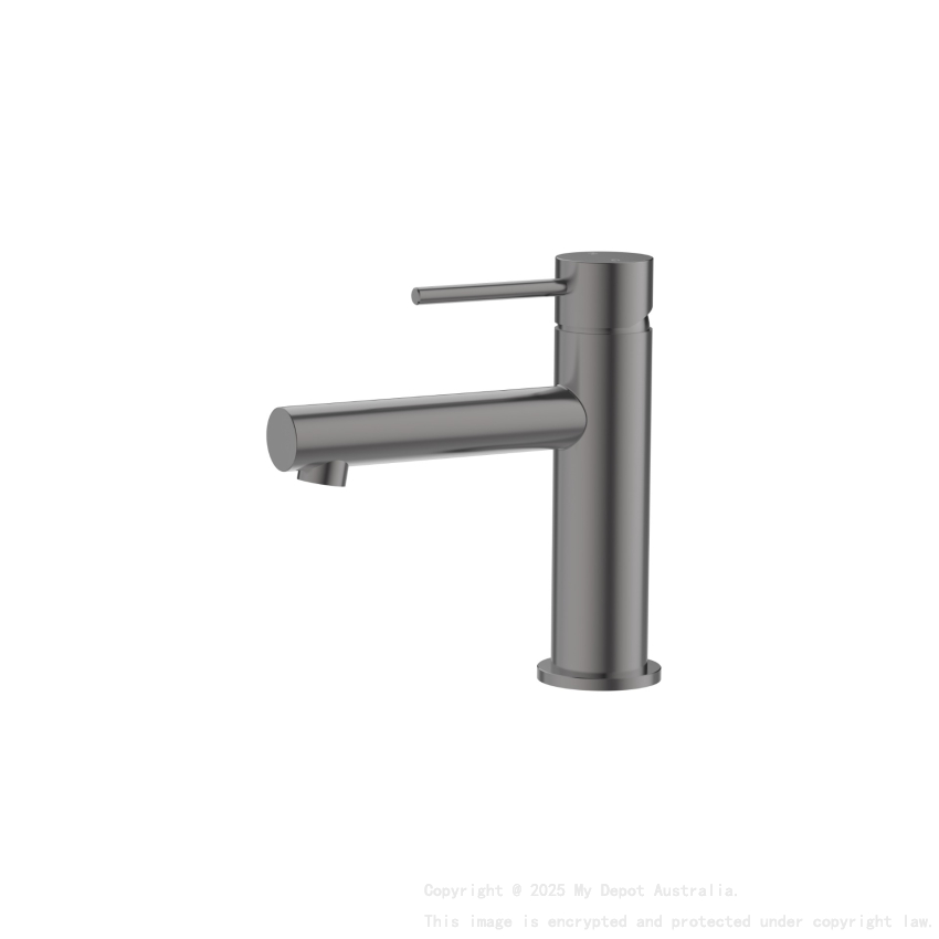 Otus Slimline SS Basin Mixer in Gun Metal 