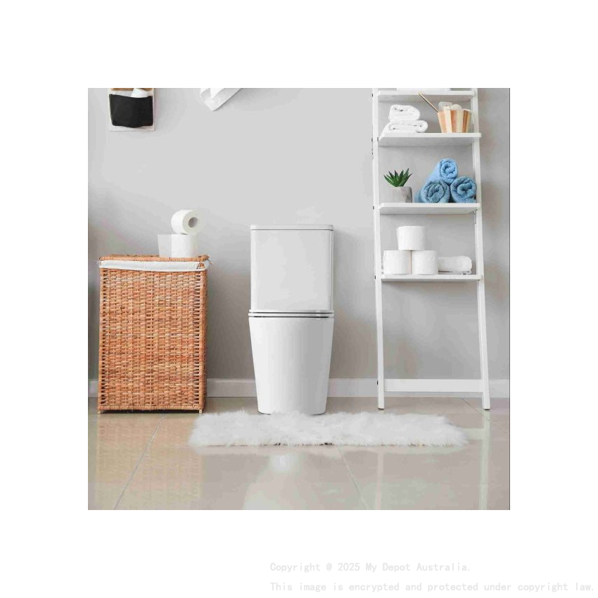 Berlin Matt White Back To Wall Toilet Suite Quiet Flushing Technology 