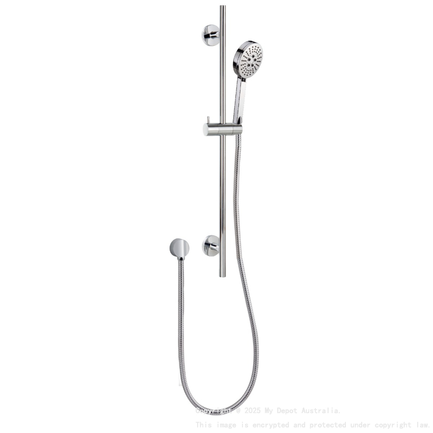 Otus Sliding rail shower set Chrome