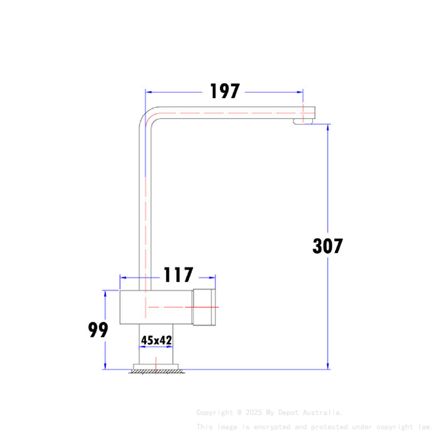 Nova Sink Mixer Chrome