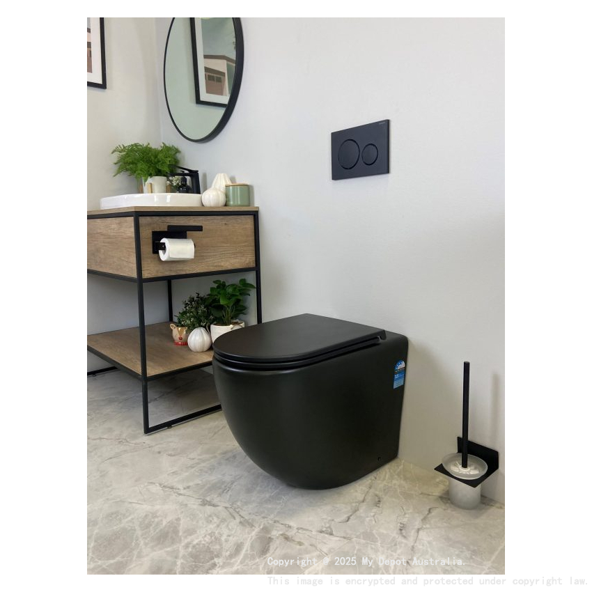 Norton99  Matt Black Floor Pan With Slim Uf Seat Cover 