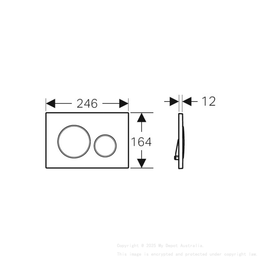 Brushed Stainless Stele With Chrome Trim 115.882.Sn.1