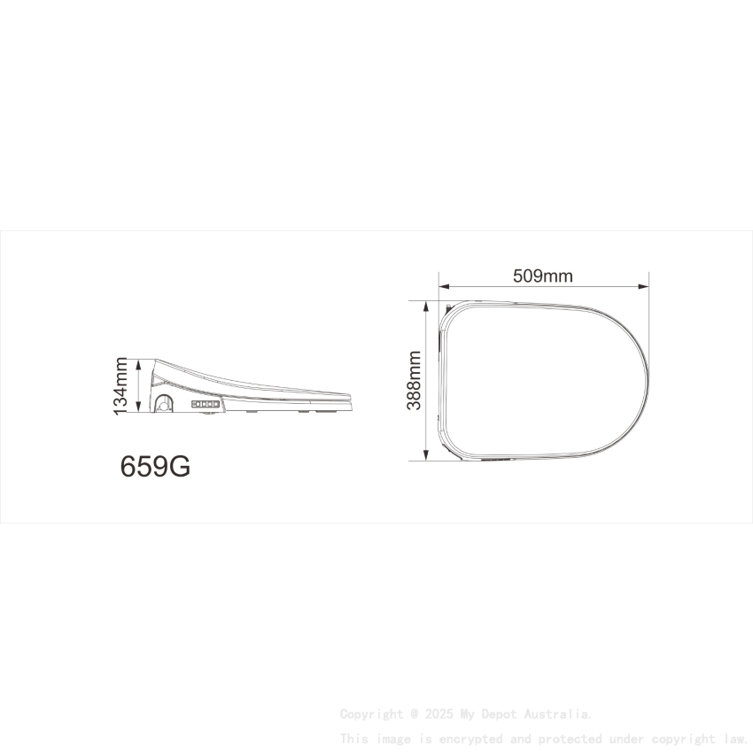Rocca Smart Toilet Seat