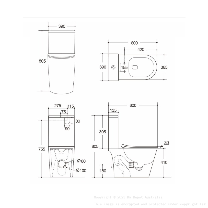 Rocca Tornado Rimless Pan
