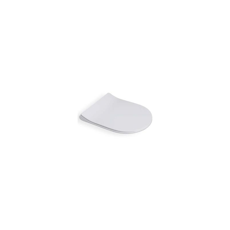 Gloss White Slim Uf Seat Compatible With Hani,Pani,Vera,Moi,Toi,Zara99,Zara66,Raul99, Raul66