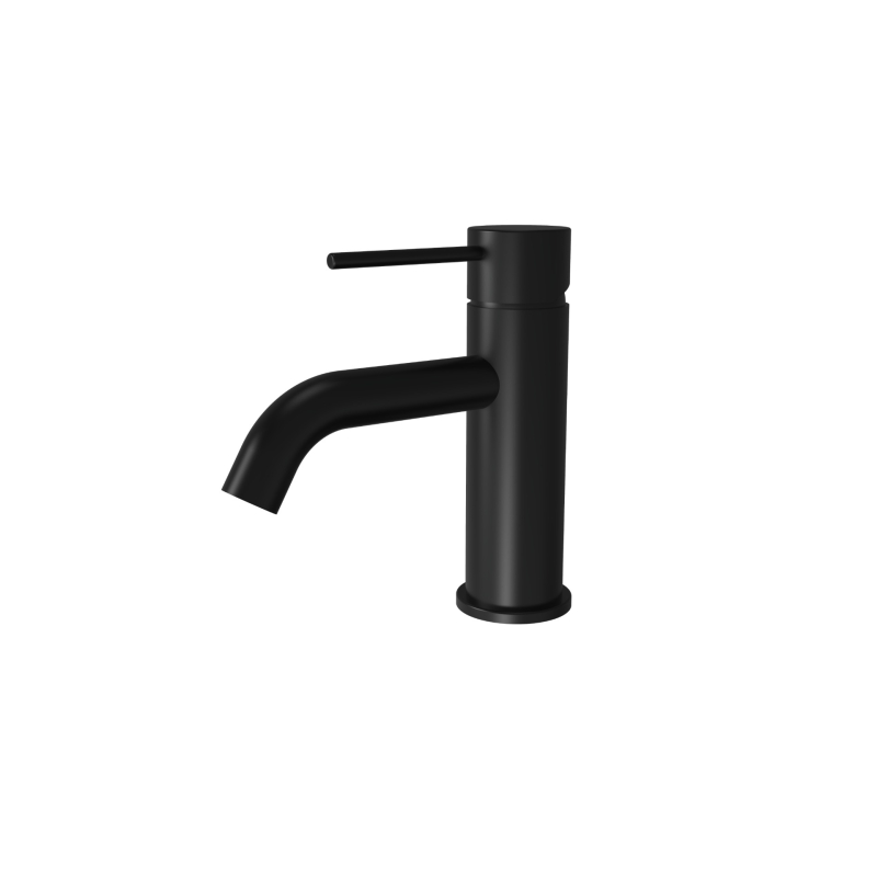 Morgan Rund Matte Black Basin Mixer