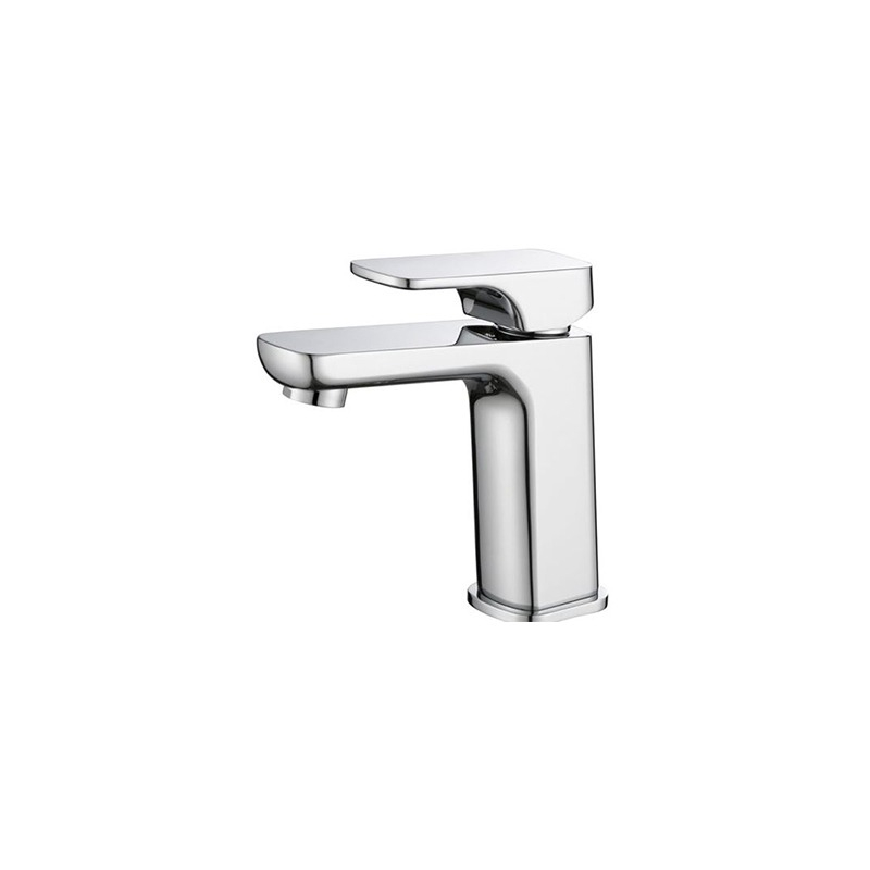Kompakt Eckig Chrome Basin Mixer