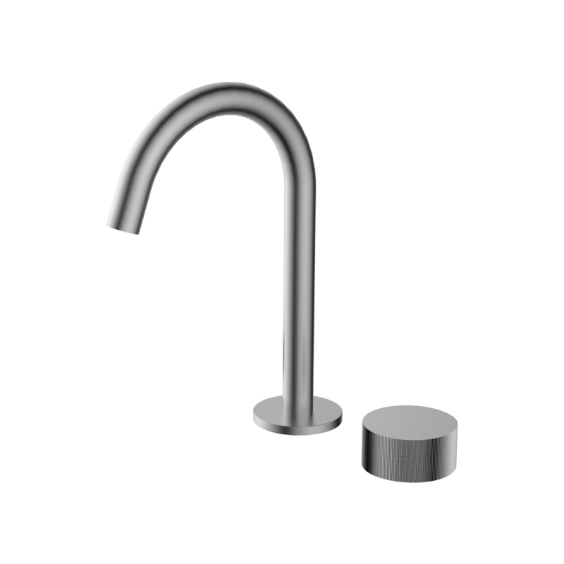 Qi Rund Progressive Rund Basin Set Brushed Nickel